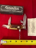 1996 Remington #R3843 Trailhand knife.