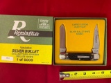 1993 Remington #R4356 S Bush Pilot silver bullet knife #1641/5000.
