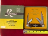 1994 Remington #R4243 SB Camp silver bullet knife, #2982/4000.