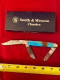 Smith & Wesson 1997 first production run pocket knife, #027 of 300 made.