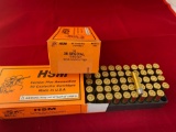 HSM Custom Plus 38 Special, 158 grain, semi-wadcutter ammo. (2) Full boxes w/ (100) rounds total.