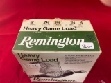 (22) Remington 12 ga. shells.