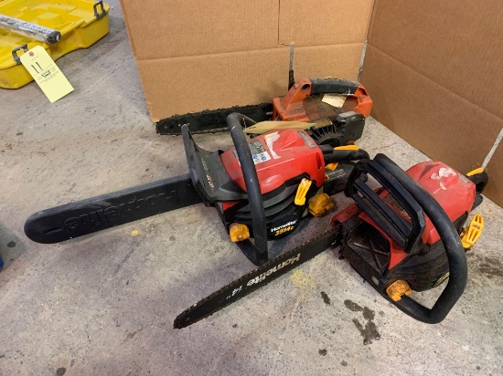 (2) Homelite 3514c Chainsaw & Echo