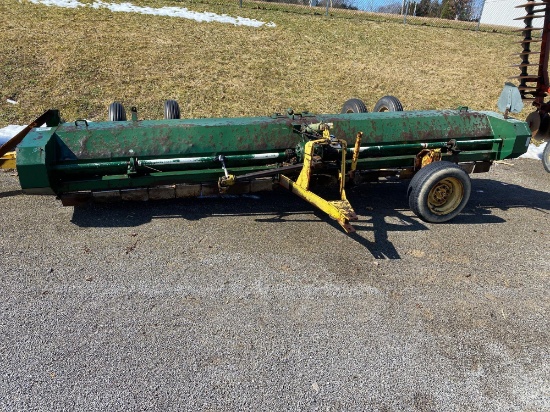 18' stock chopper Artsway 1808 end transport, 1000 PTO