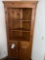 Pine corner cupboard