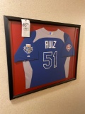 Carlos Ruiz game jersey - signed