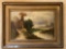 Ray Zivar 1920 oil/board, 25 x 18.5 frame.