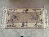 Chinese rug, 25 x 48.