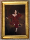 Maddock signed oil on canvas, 16 x 22 frame.