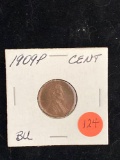 1909 P Lincoln cent, uncirculated.
