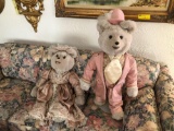 The House That Tilly Built Bride and Groom bears.