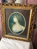 Lucille by A Asti, Gold Wood Frame
