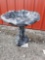 Large concrete bird bath