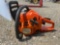 Husqvarna 235 chain saw runs no bar