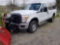 2014 Ford F250 pickup, runs, sells with Western snow plow and salt box