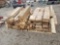 (2) pallets of lumber