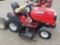 Troybilt big red horse lawn tractor with spare rear axle, runs
