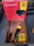 New grill, tools