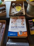 Faucet, water filter