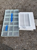 Glass block window 40.5 x 21, vents