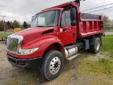 2012 International dump truck, very nice, 10 ft dump with ss salt auger and roller tarp