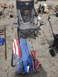 (4) camp chairs