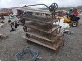 (5) heavy roller carts with handle
