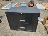 Horizontal file cabinet