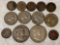 Silver coins incl. Halves (1953-D, 1963), Quarters (1952-D, 1957, 1964 P& D)...