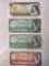 (3) Canada dollars (1954, 1967, 1973) & (1) $2 Canada (1954). Bid times four.
