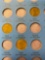 Book w/ (21) Lincoln wheat cents.