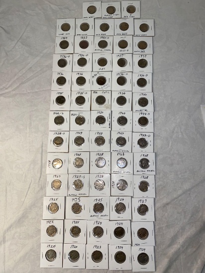 (63) Buffalo nickels. Bid times sixty three.