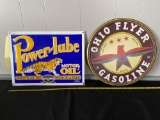 Two repro signs.