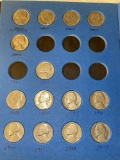 Book w/ (53) Jefferson nickels.