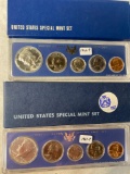 (2) US Special Mint sets (1966-P & 1967-P). Bid times two.