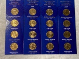 (16) 2007 Presidential $1 coins, uncirculated. Bid times twelve.