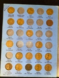 Book w/ (52) Lincoln wheat cents.