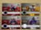 (4) 2008 Upper Deck game jersey swatch cards (Suggs, Grant, Maroney, Evans).
