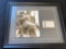 Jack Elam 8 x 10 photo with separate cut autograph, PSA/DNA COA. 19 x 16.5 frame.