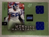 2009 Upper Deck SPX Winning Materials Lawrence Taylor game worn patch card, #059 of only 149 made!!