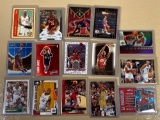 (15) LeBron James cards. Bid times fifteen.
