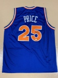Mark Price signed Cavs jersey, size XL, Global Authentics COA #W 17492.