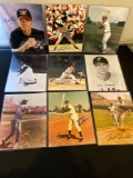 (9) Autographed Pirates 8 x 10 photos, all have show & private signing tickets.