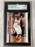 2003-04 Upper Deck #14 LeBron James card, 88 NM/MT 8 grade.