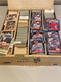 Box of 1980's Baseball cards.