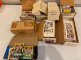 Job lot if 1980's-90's football cards. Plus one box 1980's baseball cards.