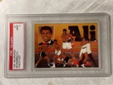 1991 AW Sports Premier Edition #1 Muhammad Ali card, EMC Mint 9 grade.