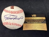 Willie Mays signed Giants Opening Day 1997 ball.