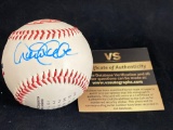 Derek Jeter signed 1997 Yankees Opening Day ball.