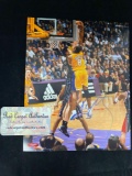 Kobe Bryant signed 8 x 10 photo.